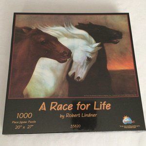 SunsOut - Robert Lindner 1000 Piece Horse puzzle NWT